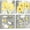 Yellow, variant on Yellow Gray Wall Art Canvas Flowers Birds Wall Decor for Living Room Bathroom Abstract Modern Floral Large Posters Print Artwork Framed Hang Pictures for Home Decorations 12''''x12'''' x4 Panels