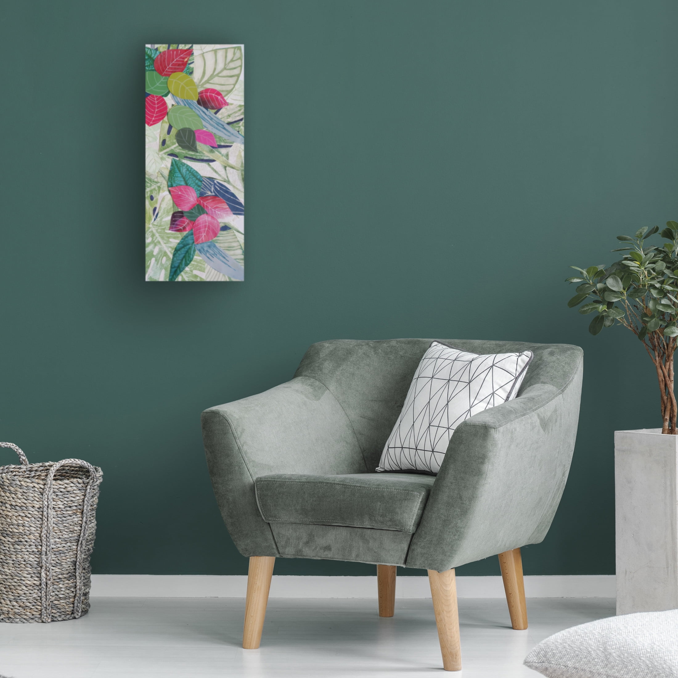 Trademark Fine Art Coco Good Bougainvilla II Canvas Wall Art