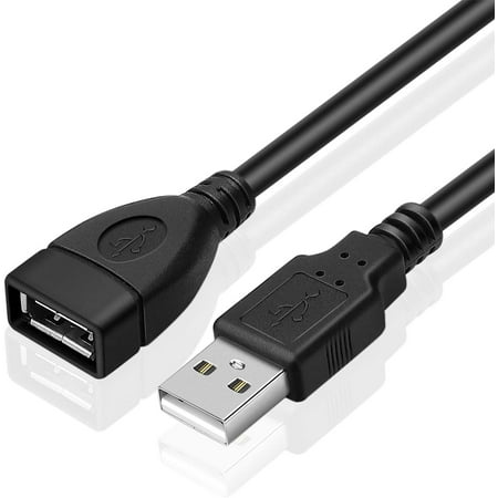 Simyoung USB 2.0 Type A Male/Female Extension Cable for Computer Printer PC Cord 10FT Black price history on PriceWatchPro