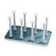 thumbnail image 1 of Escurridor de vasos para tazas, escurridor de vasos antiarañazos, soporte para tazas y tazas Verde blanco pequeño, 1 of 9