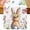 White, variant on Easter Table Runner 48 Inches Long for Kitchen Dining, Spring Bunny Butterfly Botanical Wooden Grain Dresser Scarf Farmhouse, Dining Table Decorations for Wedding/Parties, 13 x 48 In