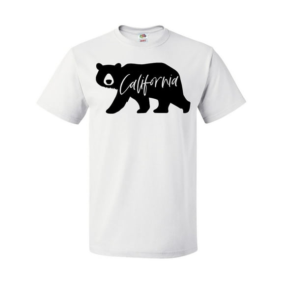 Inktastic California Black Bear Silhouette T-Shirt