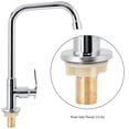 thumbnail image 4 of Modern Single Handle G1/2 Inch Kitchen Sink Water Faucet Single Cold Water Tap Home Accessory_Perfect Gift, 4 of 5