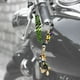 thumbnail image 5 of Collar Mazo Zarabanda Moto Espiritual Verde Caracoles, 5 of 5