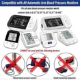 thumbnail image 3 of Extra Large Cuff Compatible with Omron 9u201d-21u201d Inches (22-53CM) XL Blood Pressure Adult ARM BP Replacement Cuff for Big ARM, Grey-2025, 3 of 5