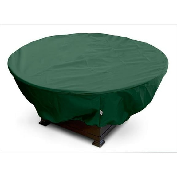 Weathermax Large Firepit Cover, Forest Green - 45 Dia x 21 H in.