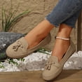 thumbnail image 6 of CHICVOMEY Comfort Penny Loafers for Women with Memory Foam Insole Business Casual Loafers Lightweight Work Dressy Loafers Slip On Flats with Arch Support, 6 of 8