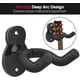thumbnail image 2 of Soportes de montaje en pared para guitarra, 3 pack de metal, soportes de pared para guitarra, ganchos para guitarra, montaje en pared, soporte de guitarra para guitarra acústica de bajo, E Feliz Sencillez, 2 of 5