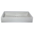 thumbnail image 2 of Rectangular Sloped Concrete Vessel Sink - Light Gray, 2 of 16