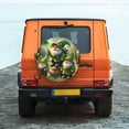 thumbnail image 6 of Susaid patrick’s day gnomes Print Tire Covers,Waterproof Anti-UV Snow Sun Rain Tire Covers for RV,Truck, SUV, Trailer, Camper-17 inch, 6 of 6