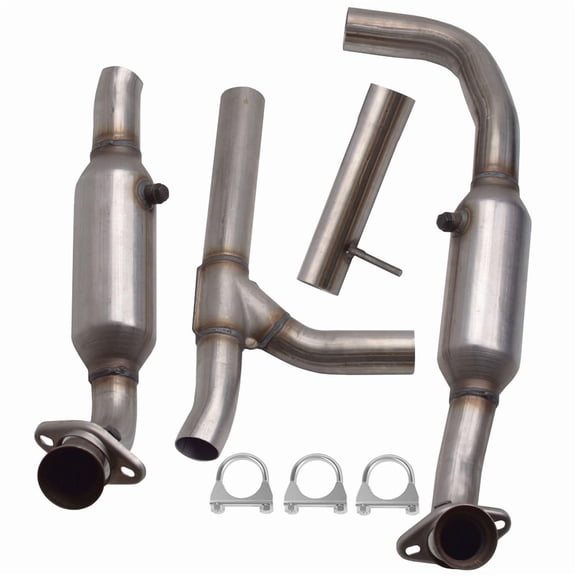 Panlongic  Catalytic Converters OBDII Ford F150 RWD 5.4L V8 2005-2008 645461/645843