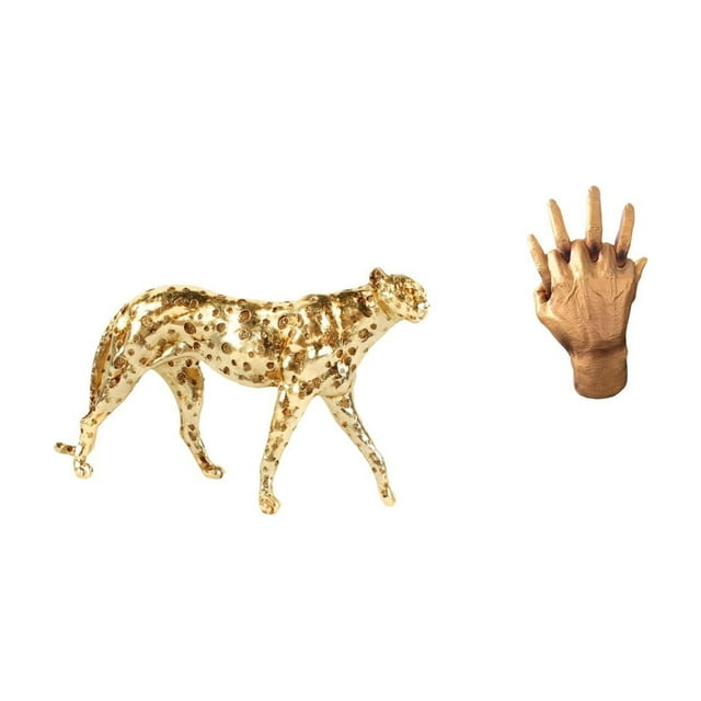 Escultura de mano con forma de animal, figura decorativa para centro de mesa, estante para amantes de las gemelas, decoración para el hogar, dor