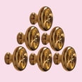 thumbnail image 2 of 6 Pcs Kitchen Cabinet Knob Bright Brass 1 1/4" Dia Cupboard Knobs|Renovators Supply, 2 of 10