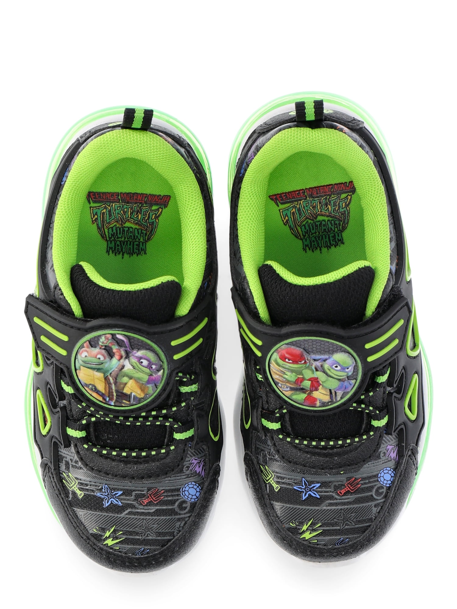 Toddler Boys Athletic Light-Up Shoes with On/Off Switch