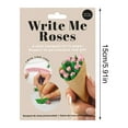 thumbnail image 3 of Paper Write Me Roses Origami, 12 DIY Origami Write Me Roses, Fun Handmade Craft Kits, Gift for Write Me Roses Lovers (Write Me Roses), 3 of 6