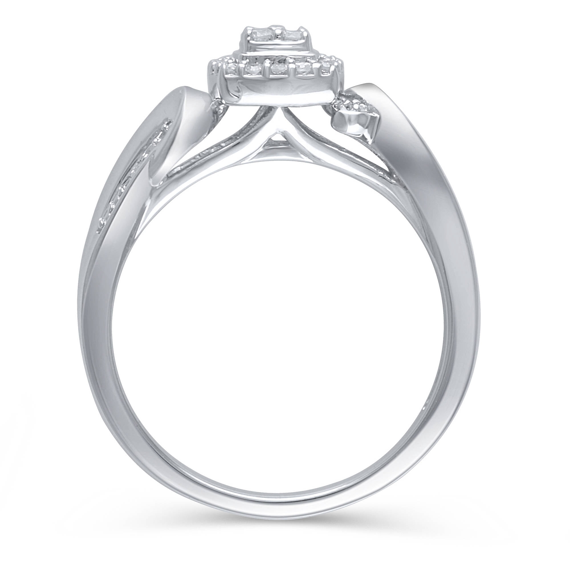 1/6 Carat T.W. Diamond Sterling Silver Promise Ring