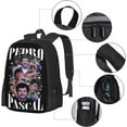 thumbnail image 3 of Pedro Pascal Backpack Large Capacity Backpacks Minimalist Leisure Travel Daypack 16.5 inch, 3 of 7
