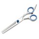 thumbnail image 3 of Juego de tijeras de 3 piezas, tijeras de peluquería para el hogar, tijeras con flecos, tijeras planas, tijeras para adelgazar dental, 3 of 5
