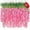Pink, variant on Wisteria Hanging Flowers, 3.6 Feet/Pcs Pink Wisteria Artificial Flowers, Fake Wisteria Flowers Garland, Hanging Wisteria Vines for Bedroom Wedding Home Party Wall Decoration