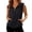 A1#-Black, variant on Qicasul Womens Hooded Breathable Vest Lightweight Outdoor Sleeveless Jacket UV Protection Summer Travel,Black,SIZE:XL