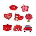 thumbnail image 3 of 8 piezas de del Día de San Valentín, tarjetas de papel, recuerdos de fiesta, paquete de dulces decorativos, envoltorio de dulces para fiesta, 3 of 10