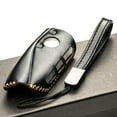 thumbnail image 6 of Vitodeco Genuine Leather Key Fob Case Compatible with BMW X5 2024, BMW X6 2024, BMW X7, BMW X1, BMW 3 Series, BMW 7 Series, BMW iX, BMW i4, BMW i7 2023-up (4-Button, Black), 6 of 7