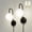 Black, variant on Homechoose Modern Dimmable 2-Light LED Brushed Brass Wall Sconces with Milk Glass Globe 2-Count