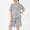 Light Blue, variant on ITSAME Girls Athletic Outfit Sets, Crewneck Tops and Shorts 2-Piece Quick-Dry Loose Outdoor Sport Sets Light Blue Size 5-6