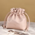 thumbnail image 4 of Qliuoazw Drawstring Makeup Bag Large Capacity Cosmetic Bag Portable Storage Pouch Travel Toiletry Bag, 4 of 6