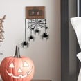 thumbnail image 5 of 1PC PVC Spider Wall Decal for Light Switch, Removable Halloween Spider Web Sticker, Festive Home Decoration for Living Room, Bedroom, and Party Decor, 5 of 5