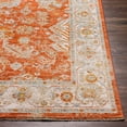 thumbnail image 6 of Mark&Day Area Rugs, 8ft Round Schiphol Traditional Burnt Orange Area Rug (7'10" Round), 6 of 9