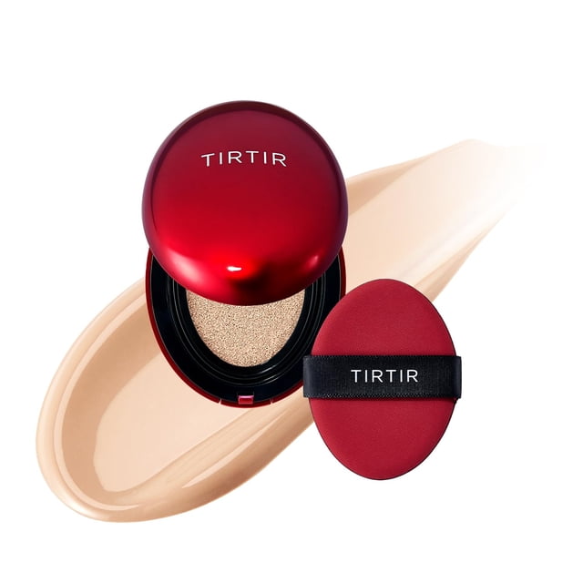 Mascarilla Tirtir de Cushion Foundation, tamaño pequeño, 4,5 ml, color rojo, #21C