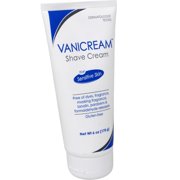 6 Pack Vanicream Shave Cream For Sensitive Skin 6oz Each