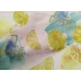 thumbnail image 4 of oneOone Cotton Poplin Yellow Fabric Texture & Lemon Watercolor Sewing Material Print Fabric By The Yard 42 Inch Wide, 4 of 4