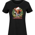 thumbnail image 3 of National Lampoon's Christmas Vacation - Clark Holiday Wreath - Women's Any Way Dress, 3 of 6
