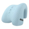 thumbnail image 4 of Almohada para la siesta en el escritorio, multiusos, cómoda y transpirable para silla de oficina. Azul, 4 of 9