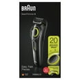 thumbnail image 3 of Braun BT3221 Men's Beard Trimmer and Hair Clipper, Volt Green, 3 of 10