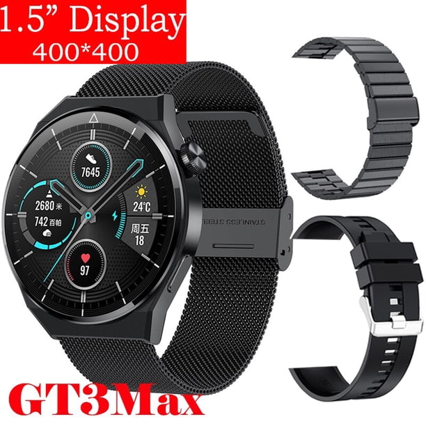 Xiaomi-reloj inteligente Huawei GT3 MAX para hombre, accesorio de pulsera resistente al agua IP68 con llamadas, Bluetooth y control de la presión sanguínea, compatible con Android, 2023 xuanjing unisex