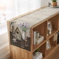 thumbnail image 6 of Table Runners 90 Inches Long Dress Scarves, Vintage Flowers Farmhouse Coffee/Dining/Kitchen Table Runner for Living Room, Birds Retro Art Elegant Farmhouse 13x90 Inch, 6 of 9
