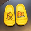 thumbnail image 7 of CAUYDY Big Kids Cloud slides,Boys Girls Slides Non-slip Summer Beach Pool Shoes Toddler Cartoon Slides Sandals Indoor&Outdoor Garden Slippers Shower Shoes(L101-Yellow,10), 7 of 7