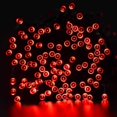 thumbnail image 3 of Guirnalda de luces solares Joomer, paquete de 2, 22 m, 400 LED rojas, impermeables, 3 of 8