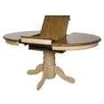 thumbnail image 3 of Sunset Trading Brook 8-Piece 42 - 60" Extendable Wood Dining Set in Cream, 3 of 5