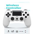 thumbnail image 2 of Mando inalámbrico con Bluetooth y sin retardo para consola PS4 y PS3, joystick para juegos de PC con vibración dual de seis ejes y panel táctil, 2 of 5