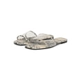 thumbnail image 5 of Women Transparent Open Toe Flat Slide Sandal 19342, 5 of 6