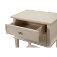 thumbnail image 3 of Home Furniture Modern Newton 2-Drawer Beige Nightstand (28"H X 16"W X 22"D), 3 of 6