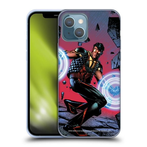 Head Case Designs Officially Licensed Justice League DC Comics Other Members Comic Art Vibe Soft Gel Case Compatible with Apple iPhone 13