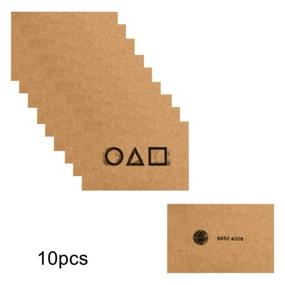 Film And Television Card Props Party Script Peripheral Game Invitation Card Playing Card Movie Props Toys