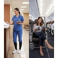 thumbnail image 5 of 20-30 mmHg Knee High Compression Socks, Breathable Support Stockings for Women Men, Perfect for Sports, Travel, Running & Daily Wear, 5 of 6