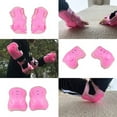 thumbnail image 6 of VSFAOV Protective Gear Sets For Youth/Kids Adjustable Knee Pads And Elbow Pads Wrist Guards For Girls Boys Teens Cycling Skating Roller Skateboard Bike Scooter Outdoor Sports Knee Pink, 6 of 6