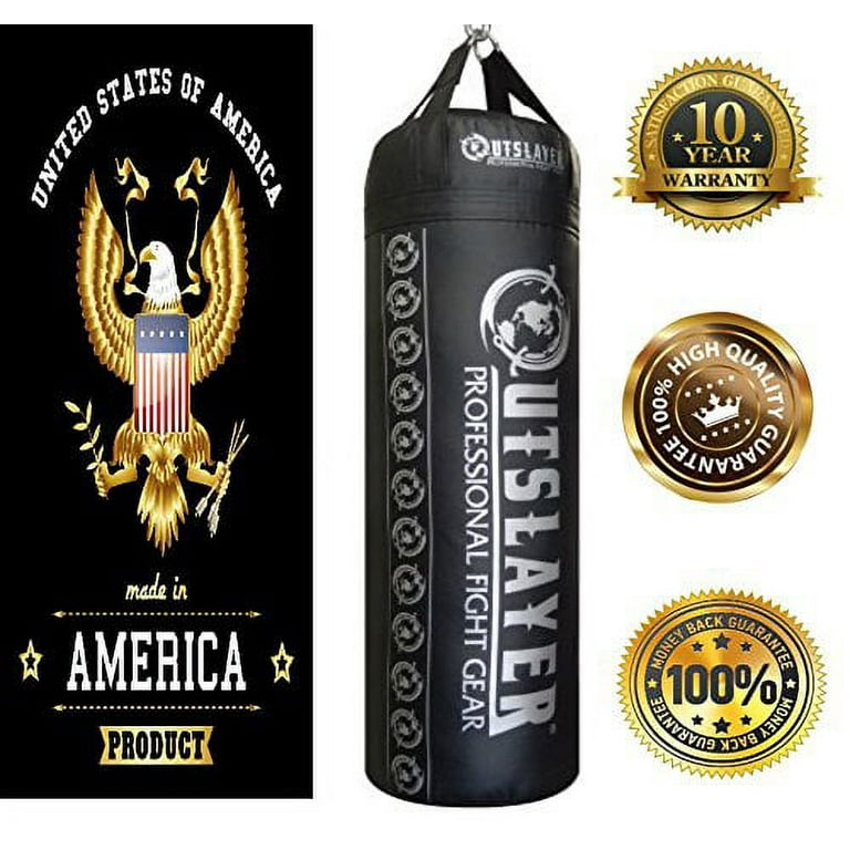 Outslayer #03 80lb Punching Bag for Boxing and MMA. Made in USA
